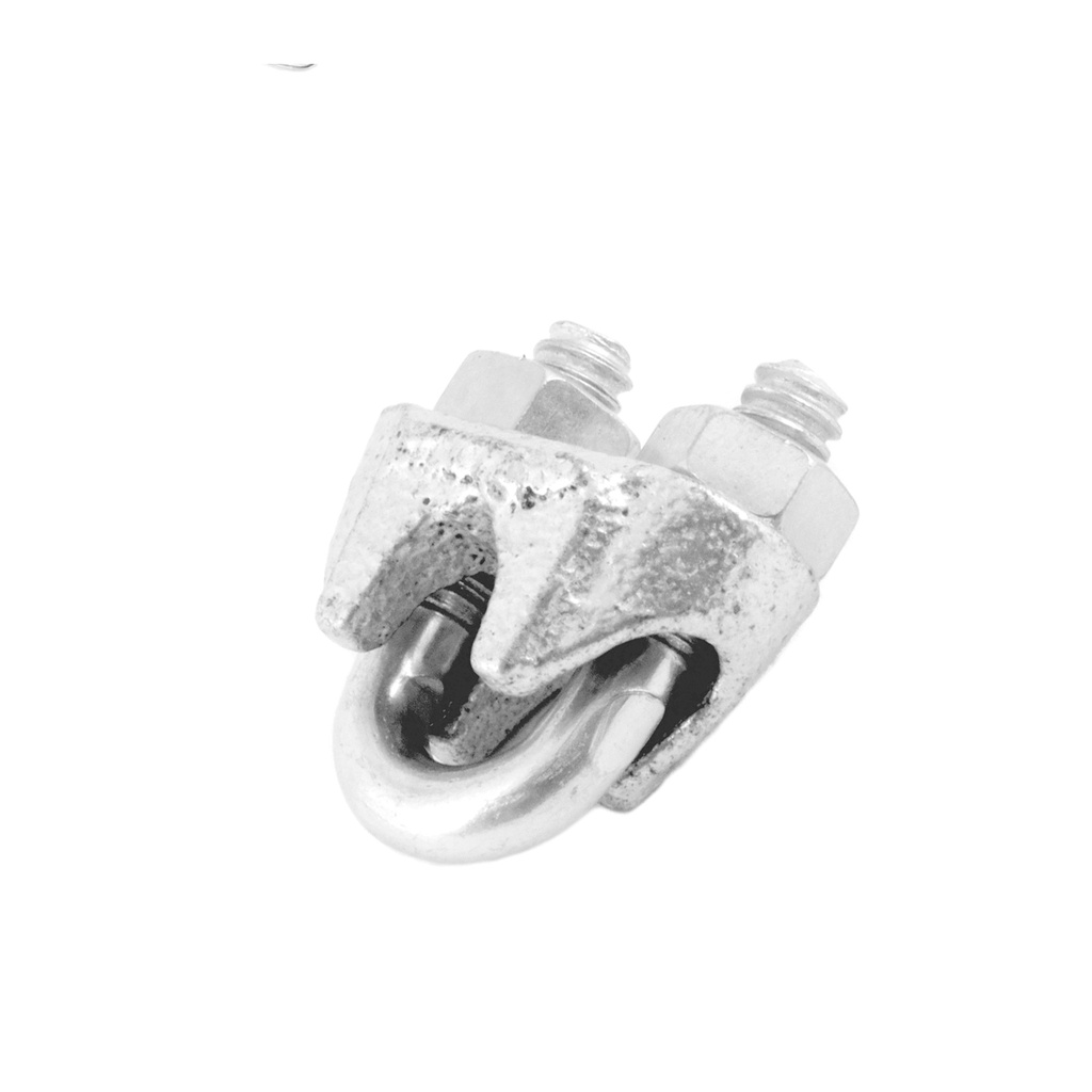 NUDO PARA CABLE 1/8&quot; GALVANIZADO