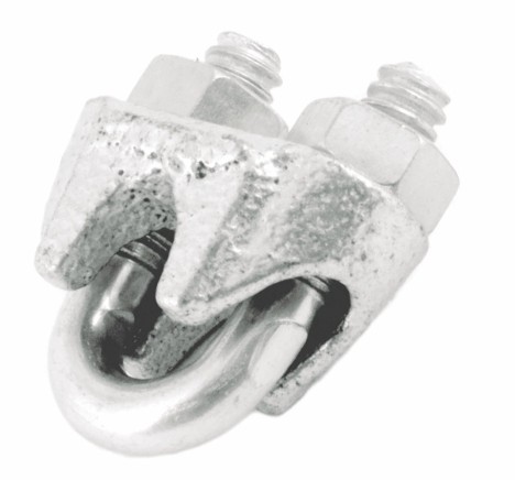 NUDO PARA CABLE 3/4&quot; GALVANIZADO