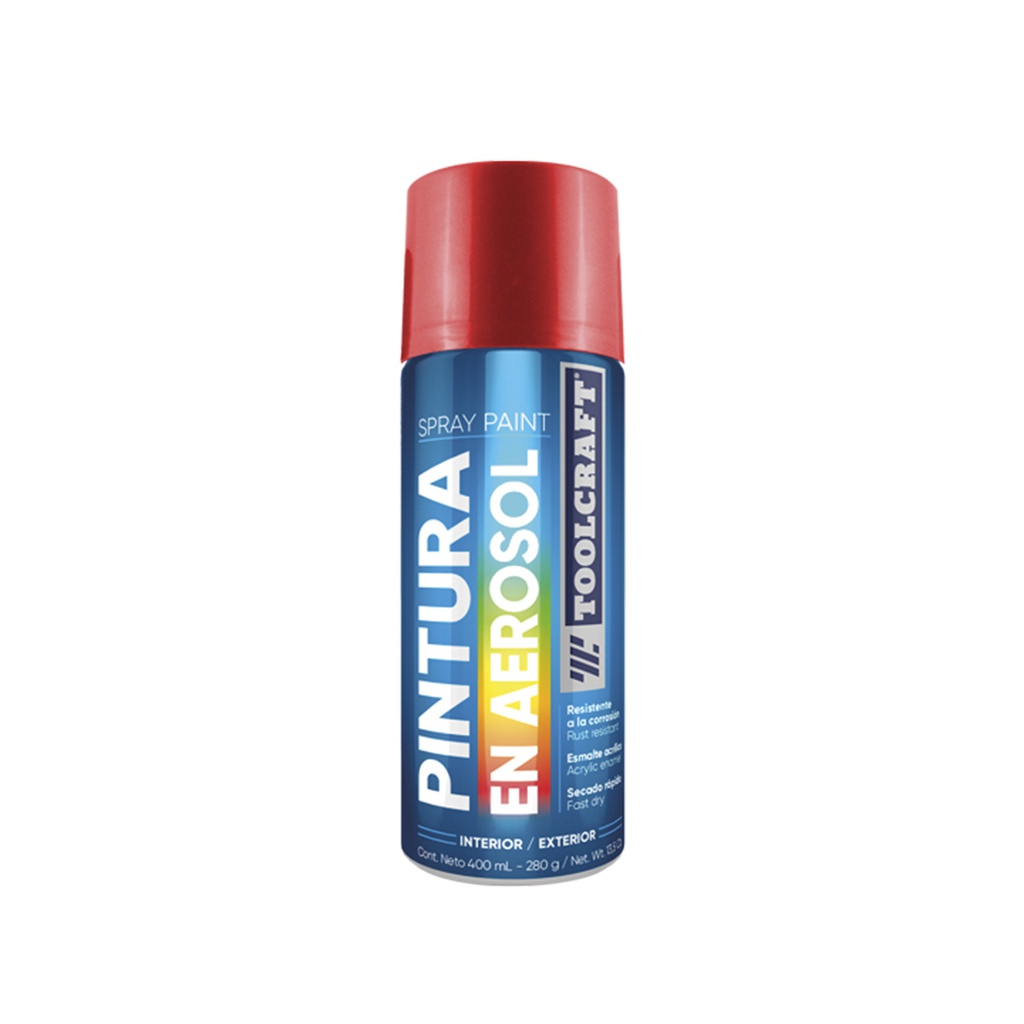 PINTURA AEROSOL ANTICORROSIVOROJO