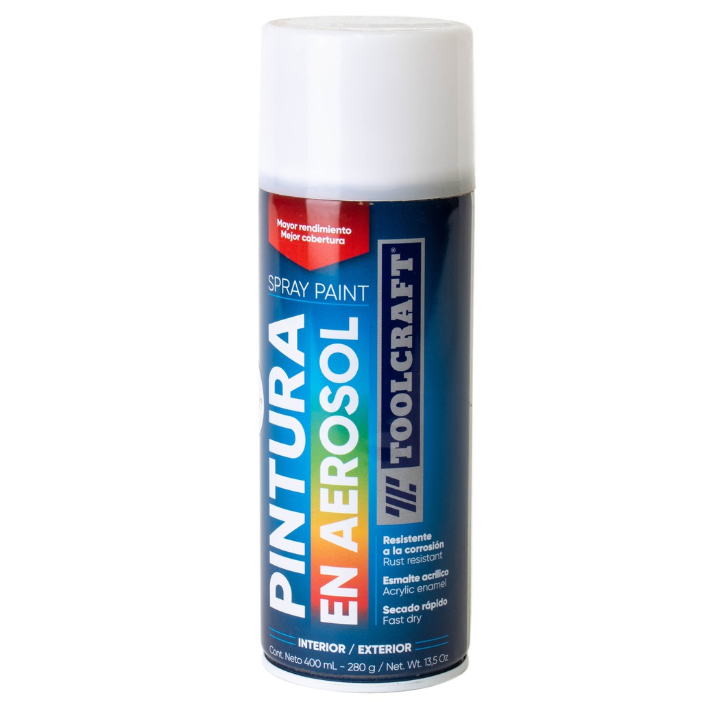 PINTURA AEROSOL BLANCO BRILLANTE