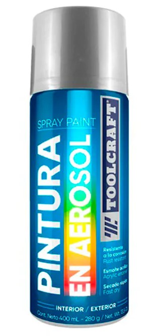 PINTURA AEROSOL GRIS MARTILLADA