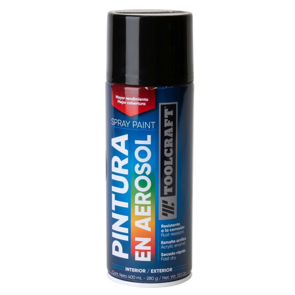 PINTURA AEROSOL NEGRO MATE
