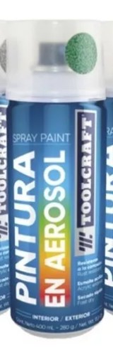 PINTURA AEROSOL VERDE MARTILLADA