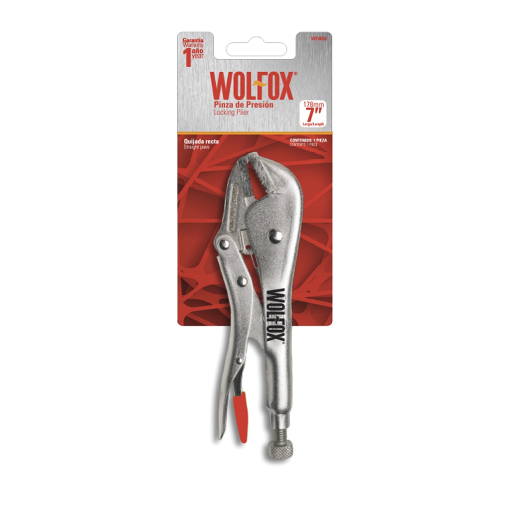 PINZA DE PRESION RECTA 7&quot;