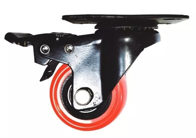 RODACHINES C FRENO 1.5&quot;PVC NAR                              