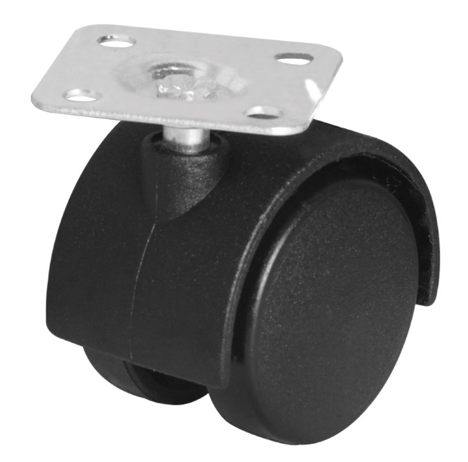 RODAJA DE NYLON CON PLACA 50MM(2&quot;) TIPO YOYO