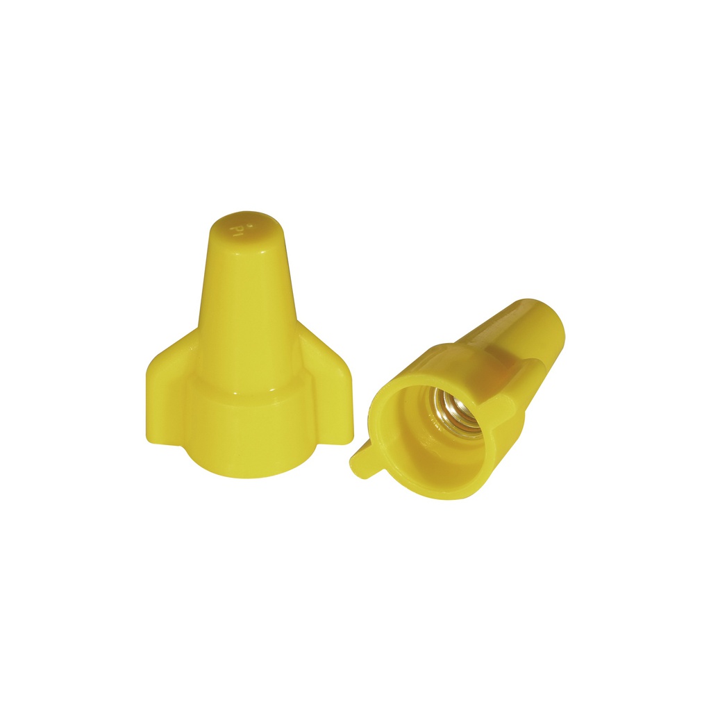 CAPUCHON ROSCA DOBLE ALA 18-12 AWG BOLSA 10 PZS