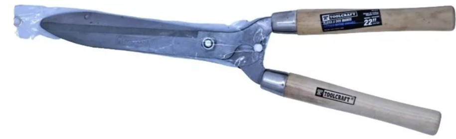 TIJERA A DOS MANOS 22&quot; MANGO MANGO MADERA