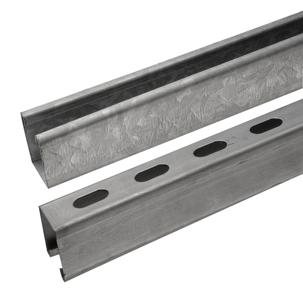 PERFIL UNICANAL CALIBRE 14 PERFORADO   4X2