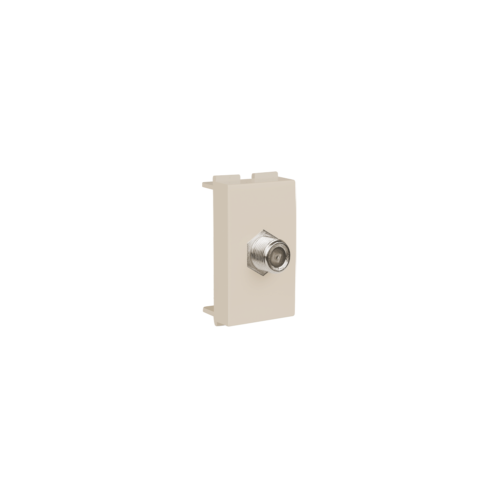 TOMA PARA TELEVISION MARFIL 24 mm
