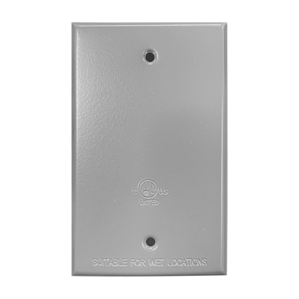 PLACA LISA PARA CAJA DE 1 SALIDA