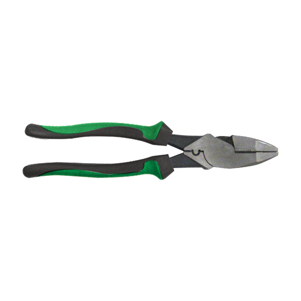 PINZA DE CORTE LATERAL CON PONCHA CONECTORES 9&quot; (229 mm)