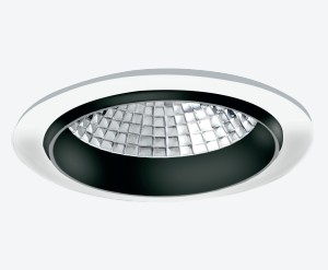 LUMINARIO CIRCULAR DE EMPOTRAR LED CON REFLECTOR CONICO ESPECULAR BLANCO 15 W 110-240 V~ 60 Hz 4 200 K 1 140 lm