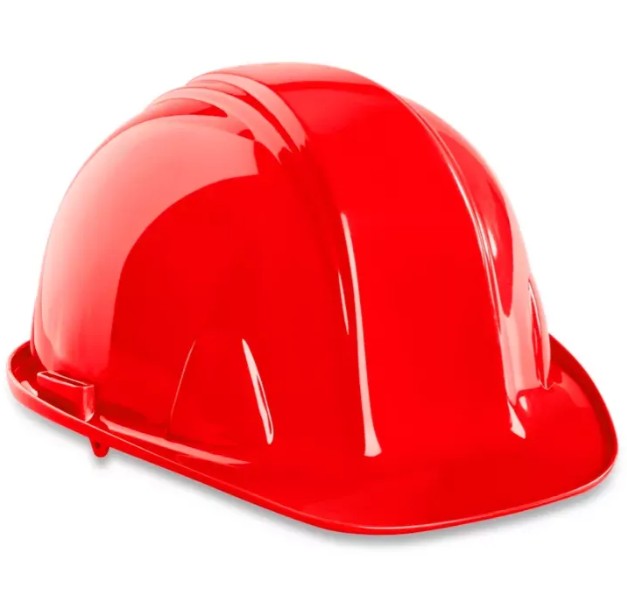 CASCO DE PROTECCION TERMOPLASTICA ROJO