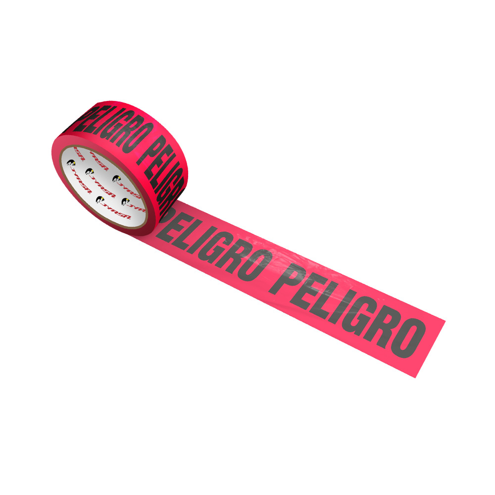CINTA ROJA LEYENDA  PELIGRO