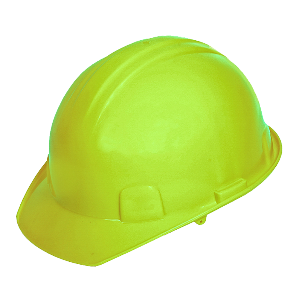 CASCO TIPO CACHUCHA DIELECTRICO ECOFRIENDLY AMARILLO ALTA VISIBILIDAD SUSPENSION 6 PUNTOS TEXTIL, TIPO 1 CLAS E.