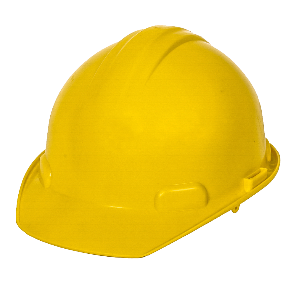CASCO TIPO CACHUCHA DIELECTRICO ECOFRIENDLY AMARILLO SUSPENSION 6 PUNTOS TEXTIL, TIPO 1 CLAS E.