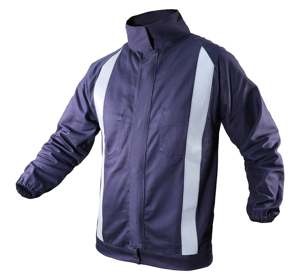 CAMISOLA A, C/REFLEJANTE 300 GMS, 9 CAL, AZUL SOLDADURA, MANTENIMIENTO, ARCO ELEC. TALLA: MD