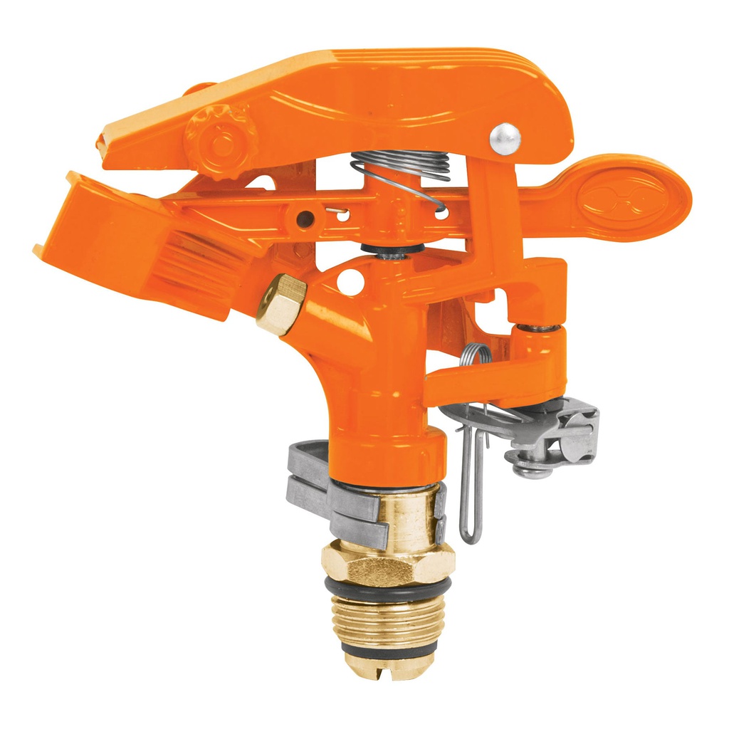 Aspersor metalico, cabeza sola, Truper