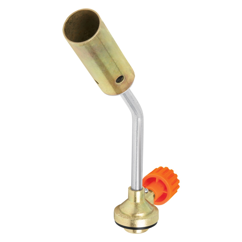 Mechero para lata de gas con valvula roscada, Truper