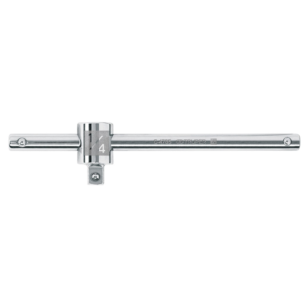 Barra corrediza para dados cuadro 1/4', Truper