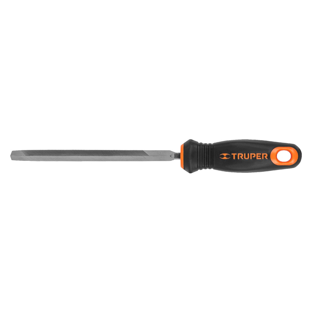 Lima triangulo pesado 6', 32 dpp con mango doble inyeccion