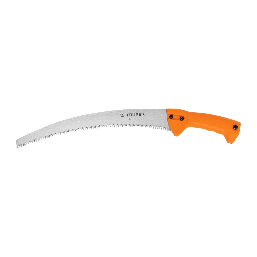 Serrucho de poda 14' hoja curva 6 DPP mango plastico, Truper