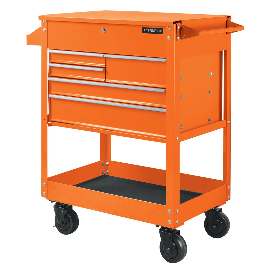 Gabinete metalico movil, 5 cajones, capacidad 320 kg, Truper