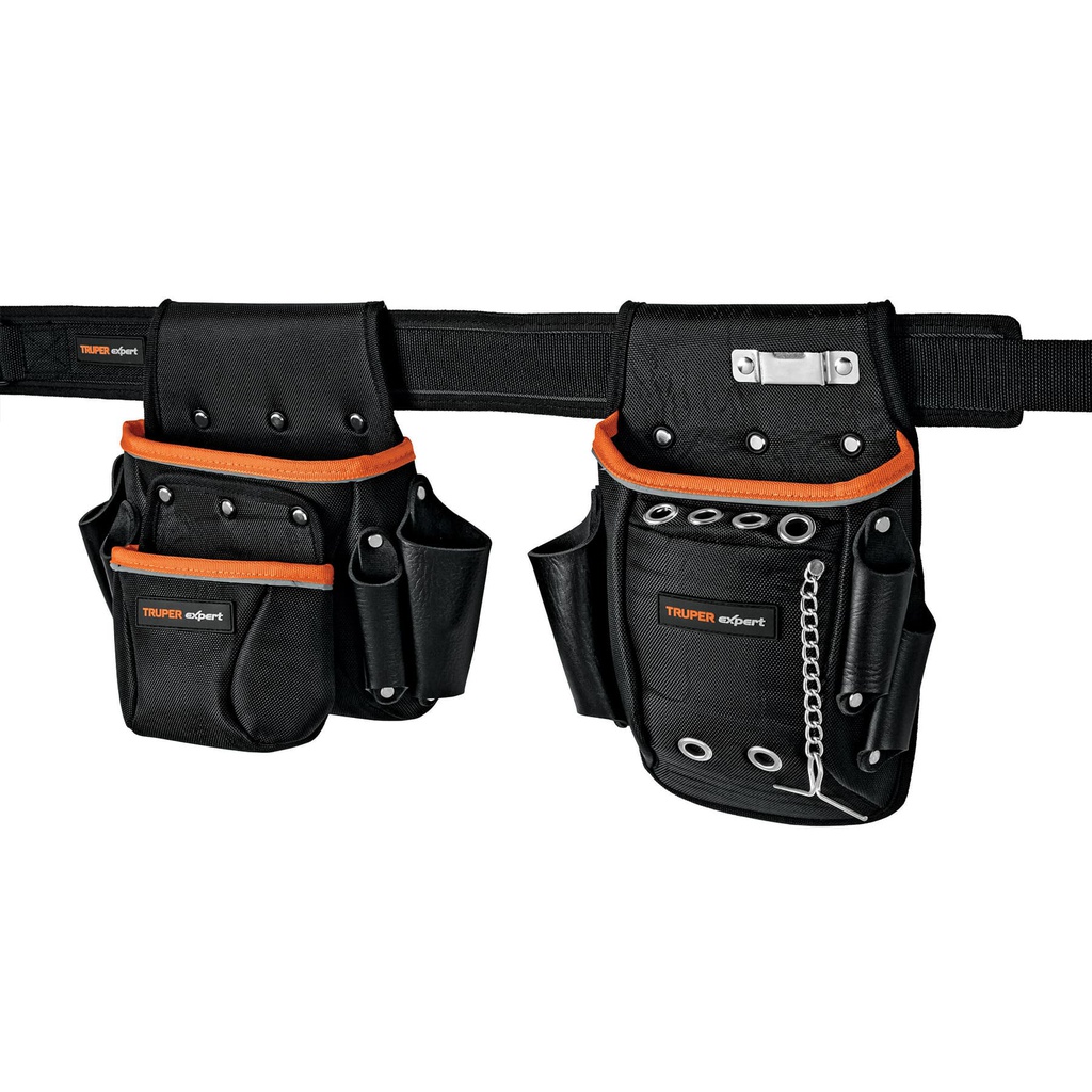 Porta herramientas de poliester, 16 compartimentos, Expert