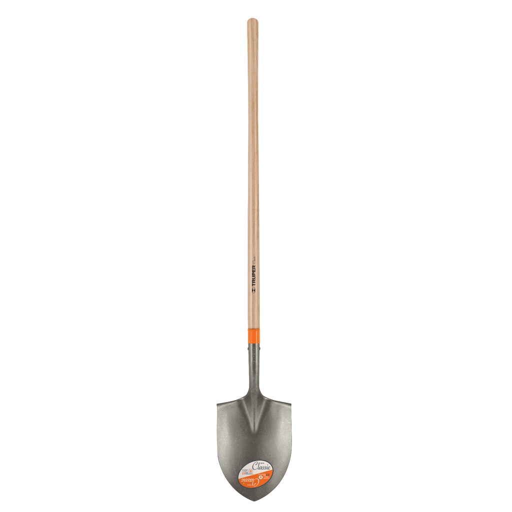 Pala irrigacion Classic, cerrada, mango largo 49', Truper
