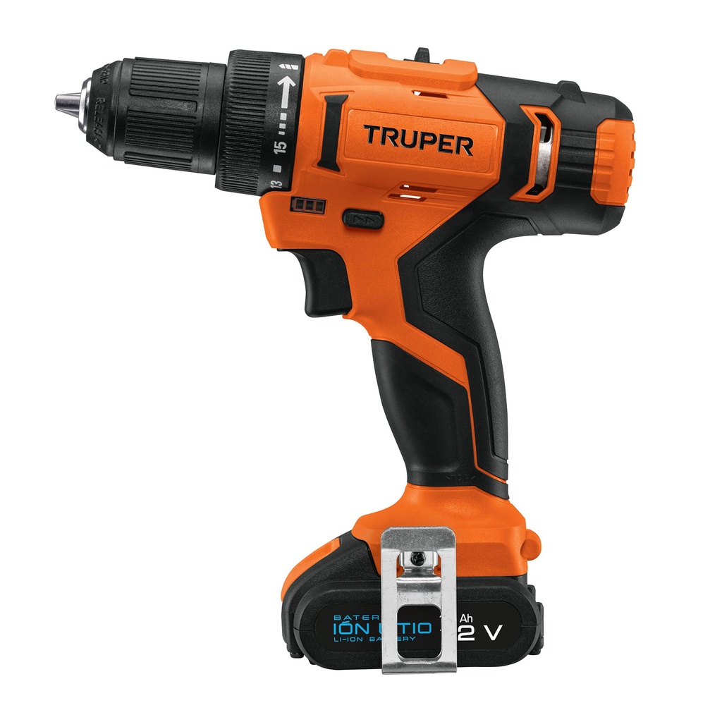 Taladro inalambrico 3/8', 12 V, Truper