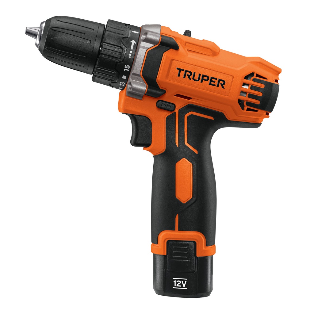 Taladro compacto inalambrico 3/8', 12 V, Truper