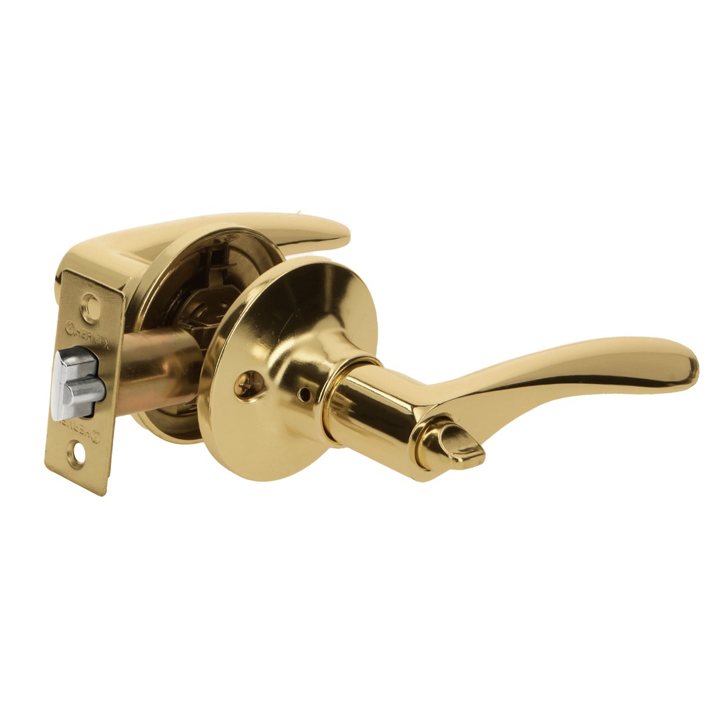 Cerradura manija 'Milan' recamara laton brillante, cil metal