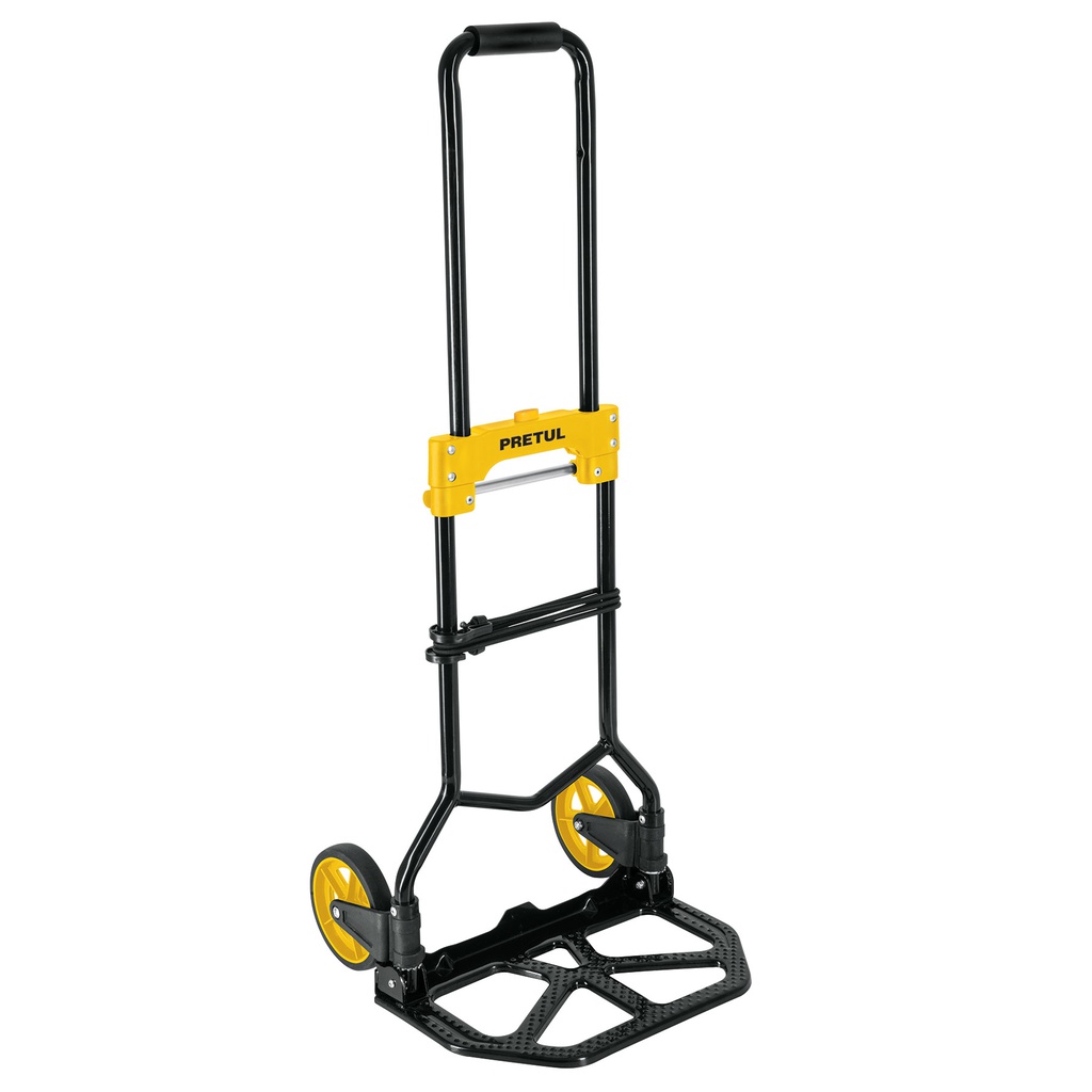 Diablo de carga, plegable, acero, 60 kg, Pretul