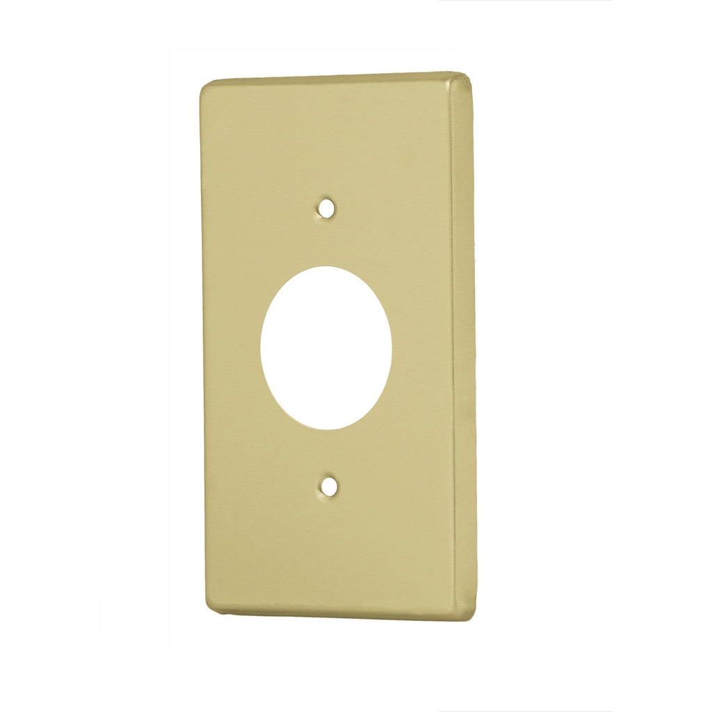 Placa para contacto redondo, de aluminio, linea Standard