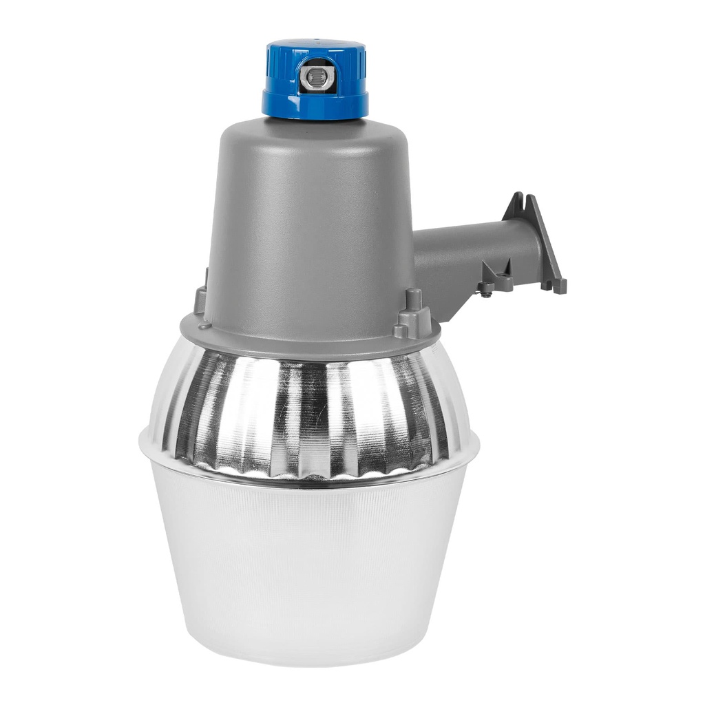 Luminario suburbano metalico 65 W sensor de luz, con lampara