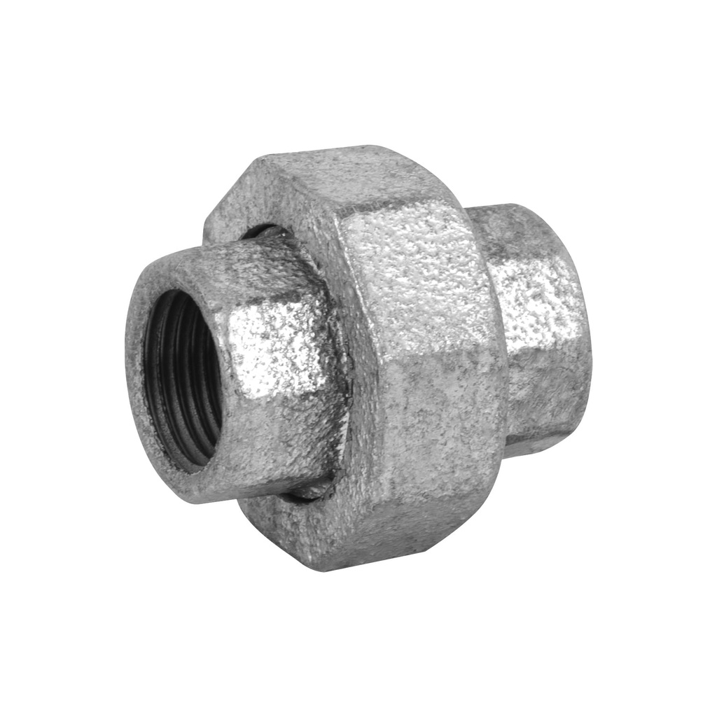 Tuerca union 1/2' acero galvanizado, Foset