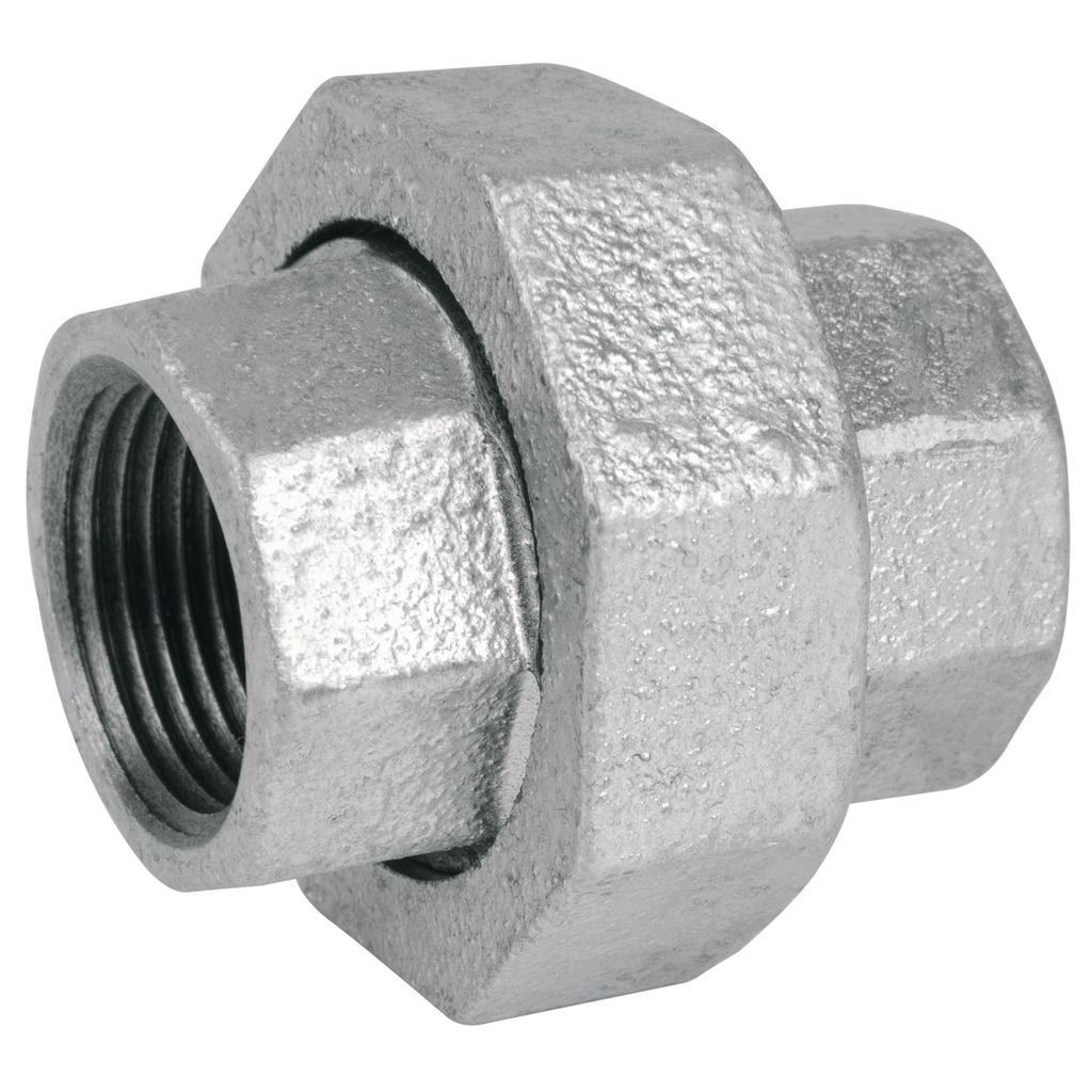 Tuerca union 3/4' acero galvanizado, Foset