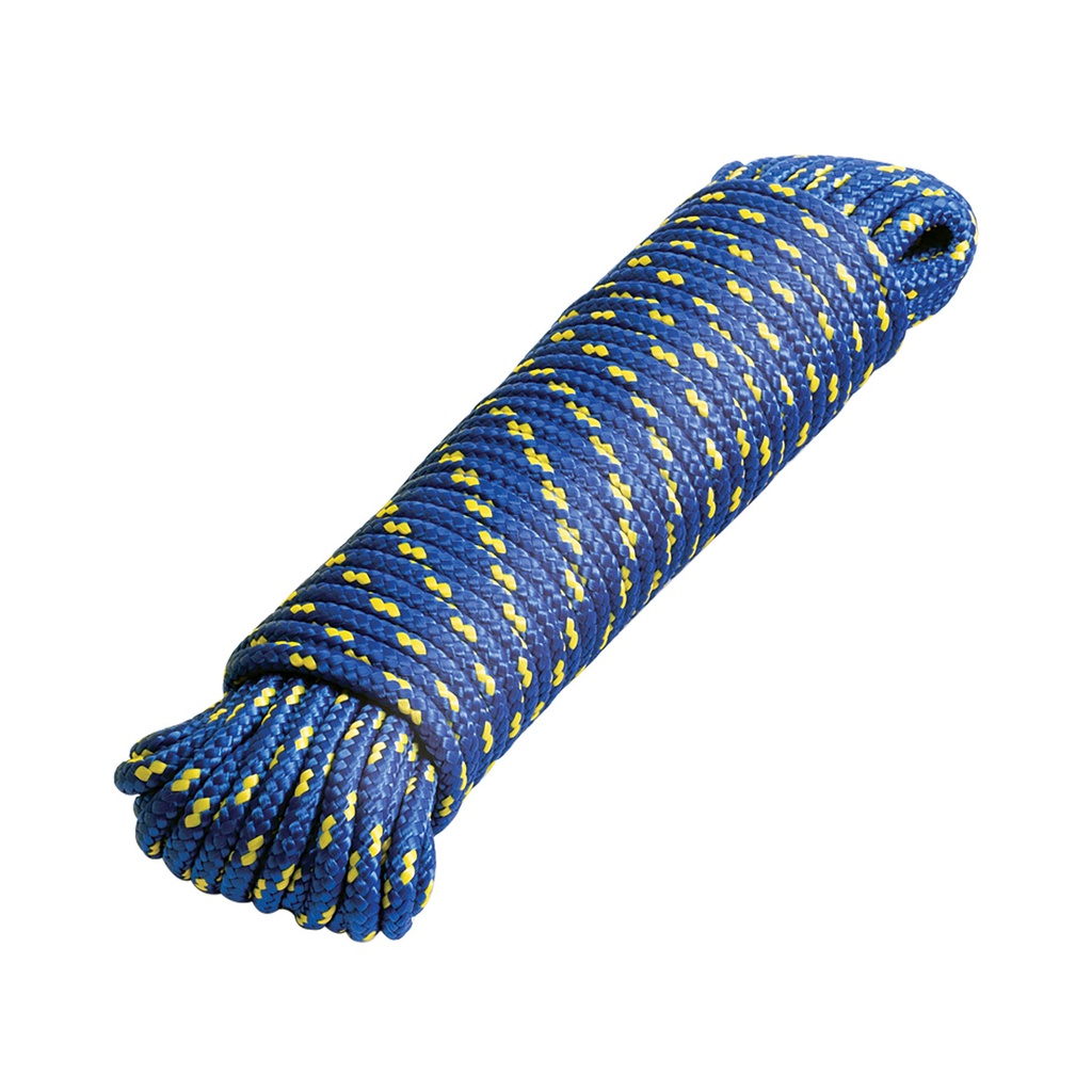Piola de Polipropileno trenzada, multicolor, 5mm x 15m