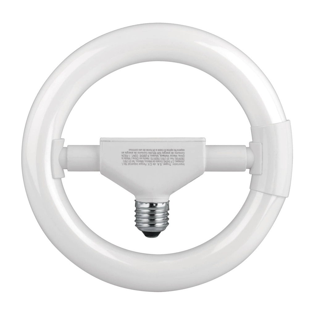 Lampara circular T9 22 W luz de dia en caja, Volteck