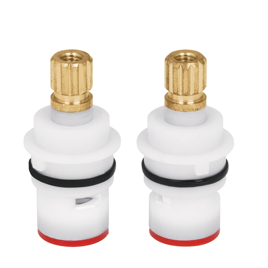 Bolsa con 2 cartuchos ceramicos para mezcladoras plasticas