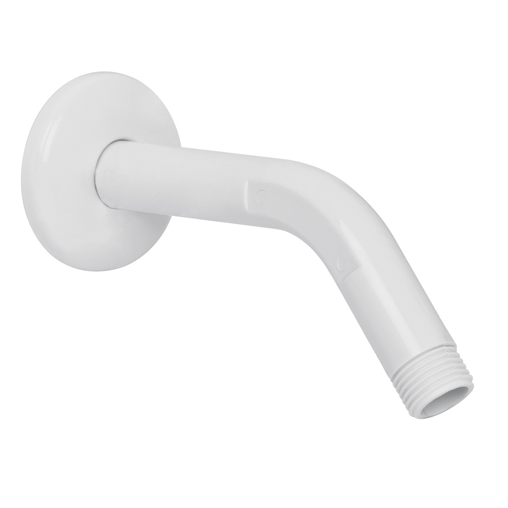 Brazo y chapeton plasticos para regadera, Foset Basic