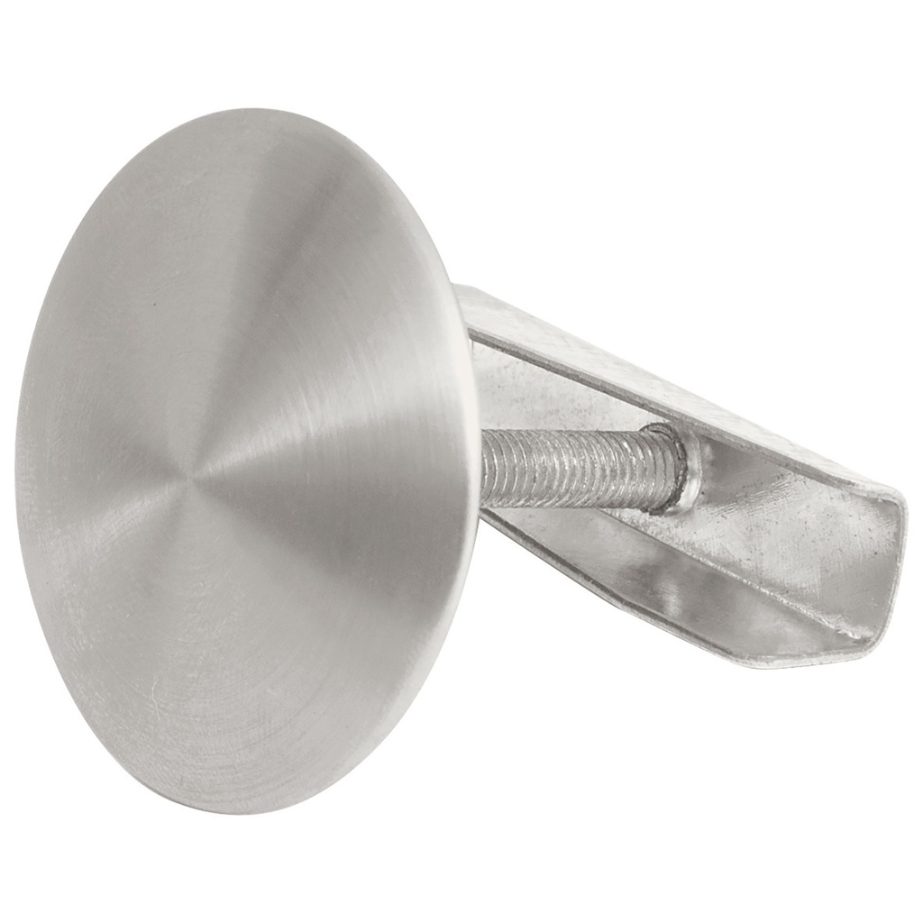 Cubretaladro de acero inoxidable 1-3/4' satin, Foset