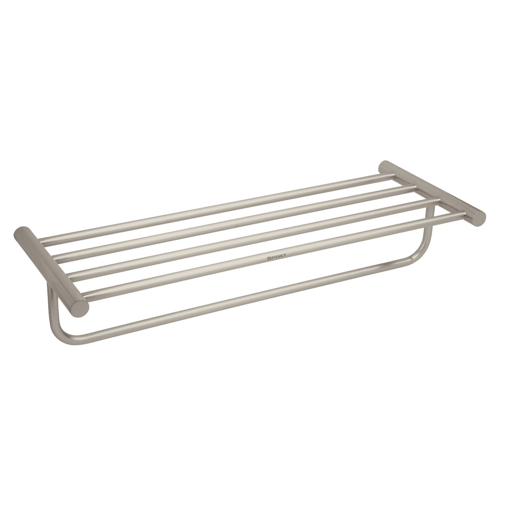 Repisa de laton portatoalla en acabado satin, Foset Element