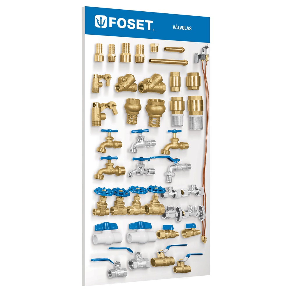 Exhibidor de valvulas, Foset