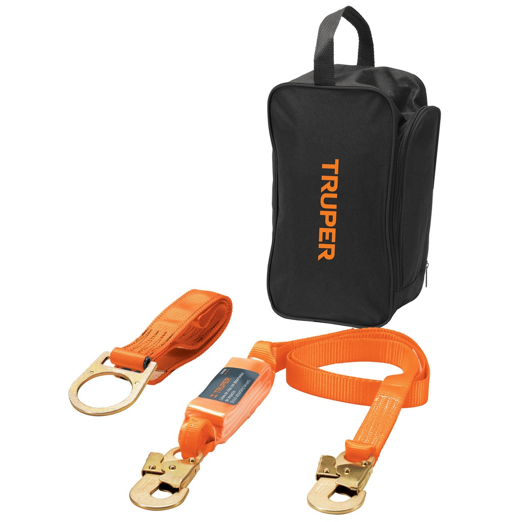 Kit contra caidas con arnes de un anillo, Truper