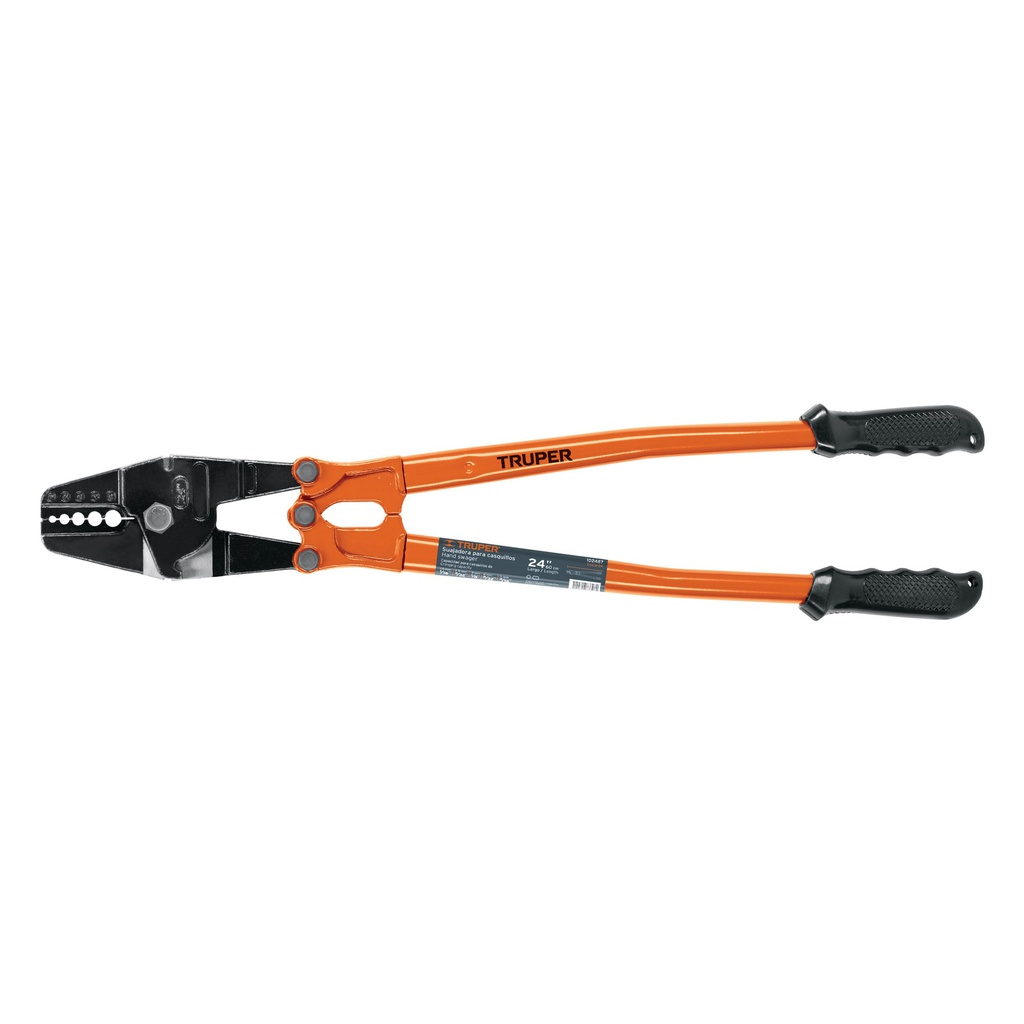 Suajadora 24' para casquillos con cortador de cable, Truper