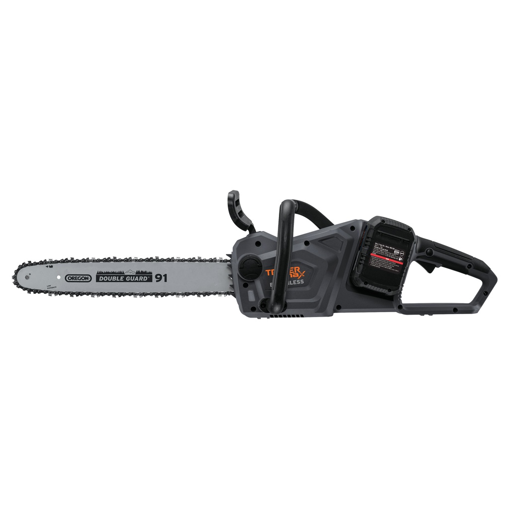Motosierra inalambrica 16', 40 V, sin carbones, Truper MAX