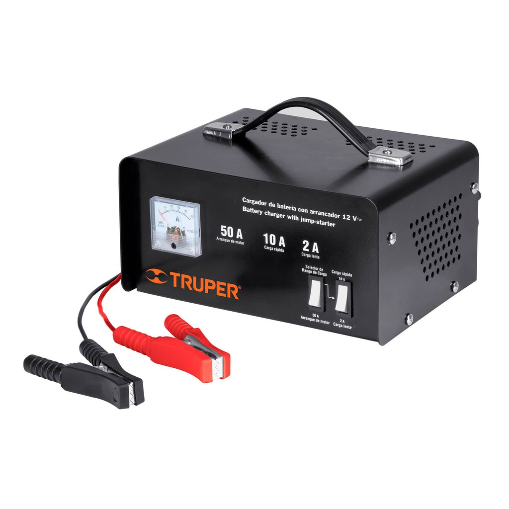 Cargador de 50 A para baterias de 12 V, Truper