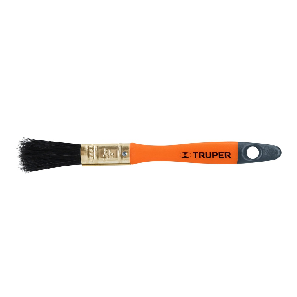 Brocha profesional de 1/2' con mango de plastico, Truper